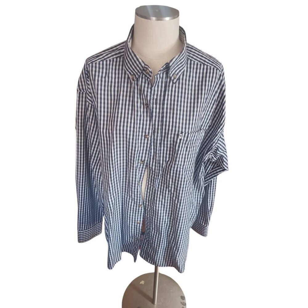 Panhandle Tuf western Plaid button up extra large the cooper performance